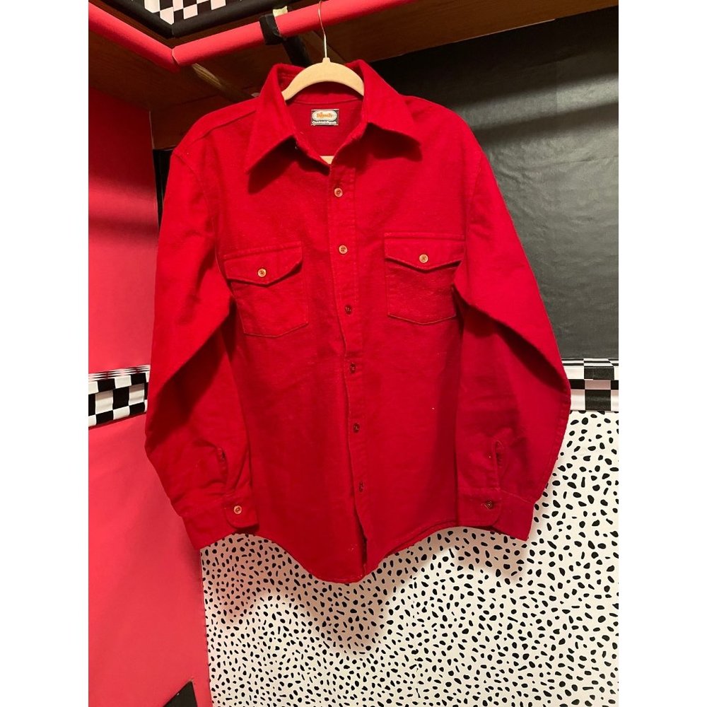 Vintage Oshkosh B’Gosh men’s flannel shirt